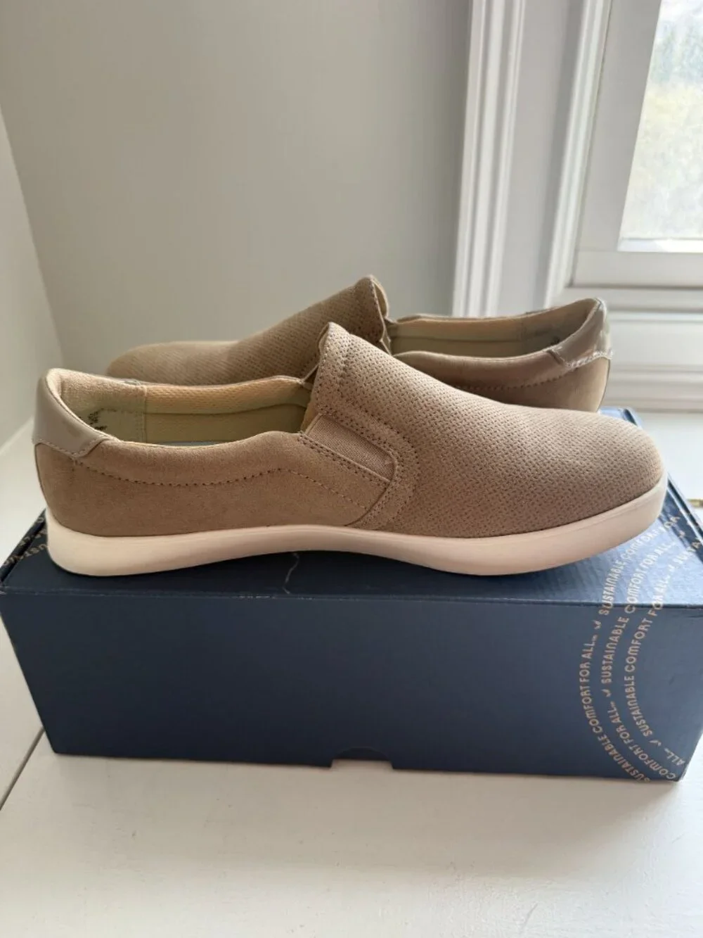 NWB Dr. Scholl's Madison Cloud Slip On Sneaker Brown Women's Size US 10 $80 [jb] - Picture 16 of 16